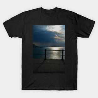 View out to sea as rain approaches T-Shirt